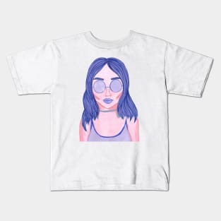 Pink + Blue Kids T-Shirt